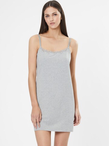 Calvin Klein Underwear Nightgown in Grey: front