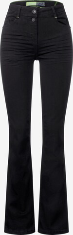 CECIL Boot cut Jeans in Black: front