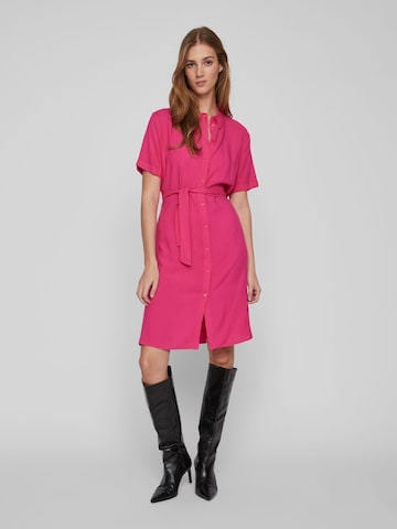 VILA Shirt Dress 'PAYA' in Pink