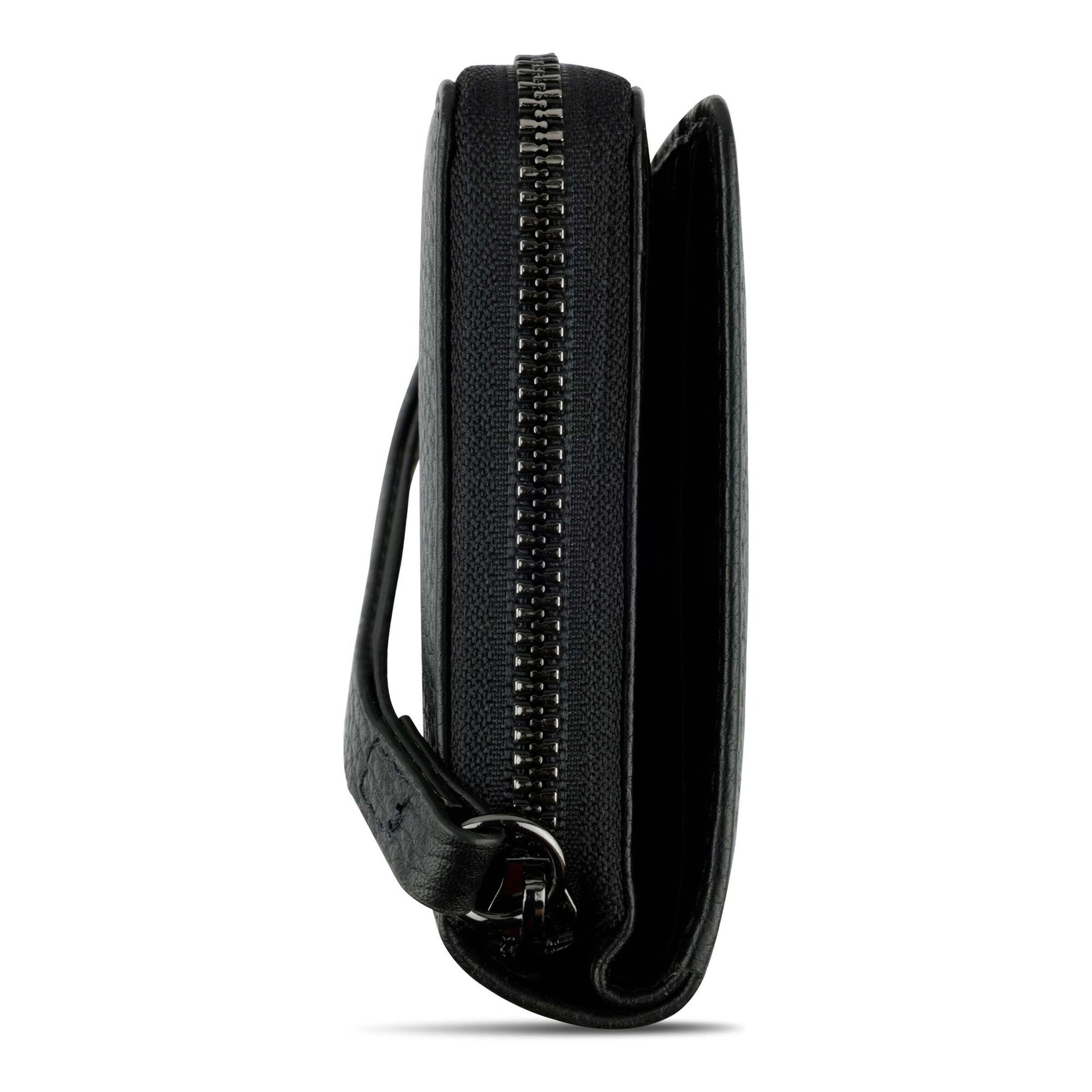 Portamonete 'Elsa' di bugatti in nero