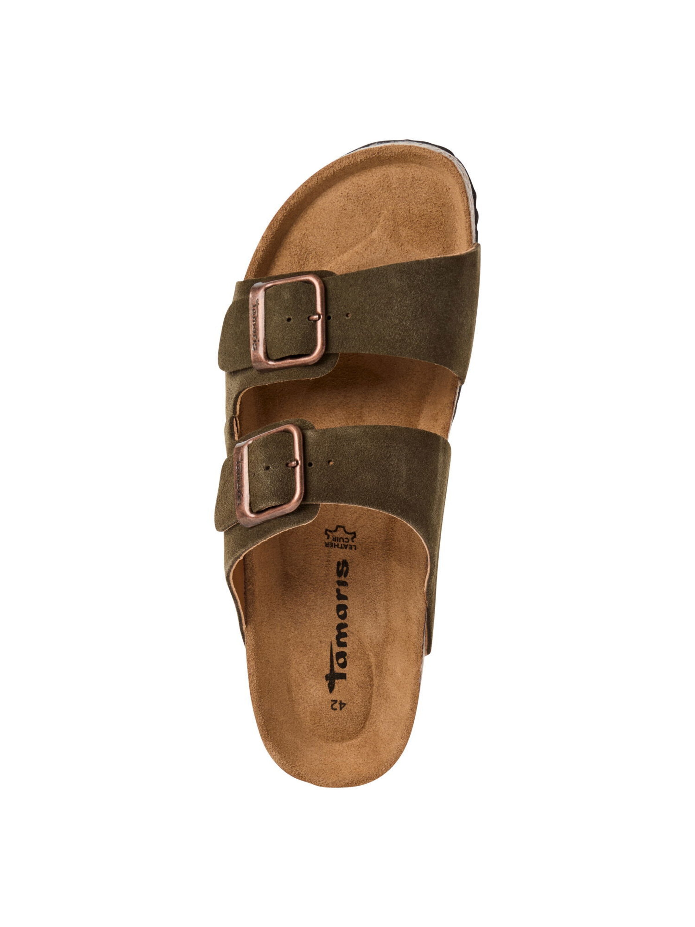 Mule Tamaris en vert