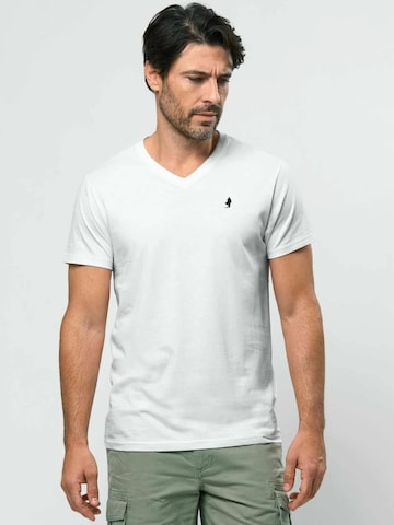 MCS Regular Fit Paita ' Texacana ' värissä valkoinen: etupuoli