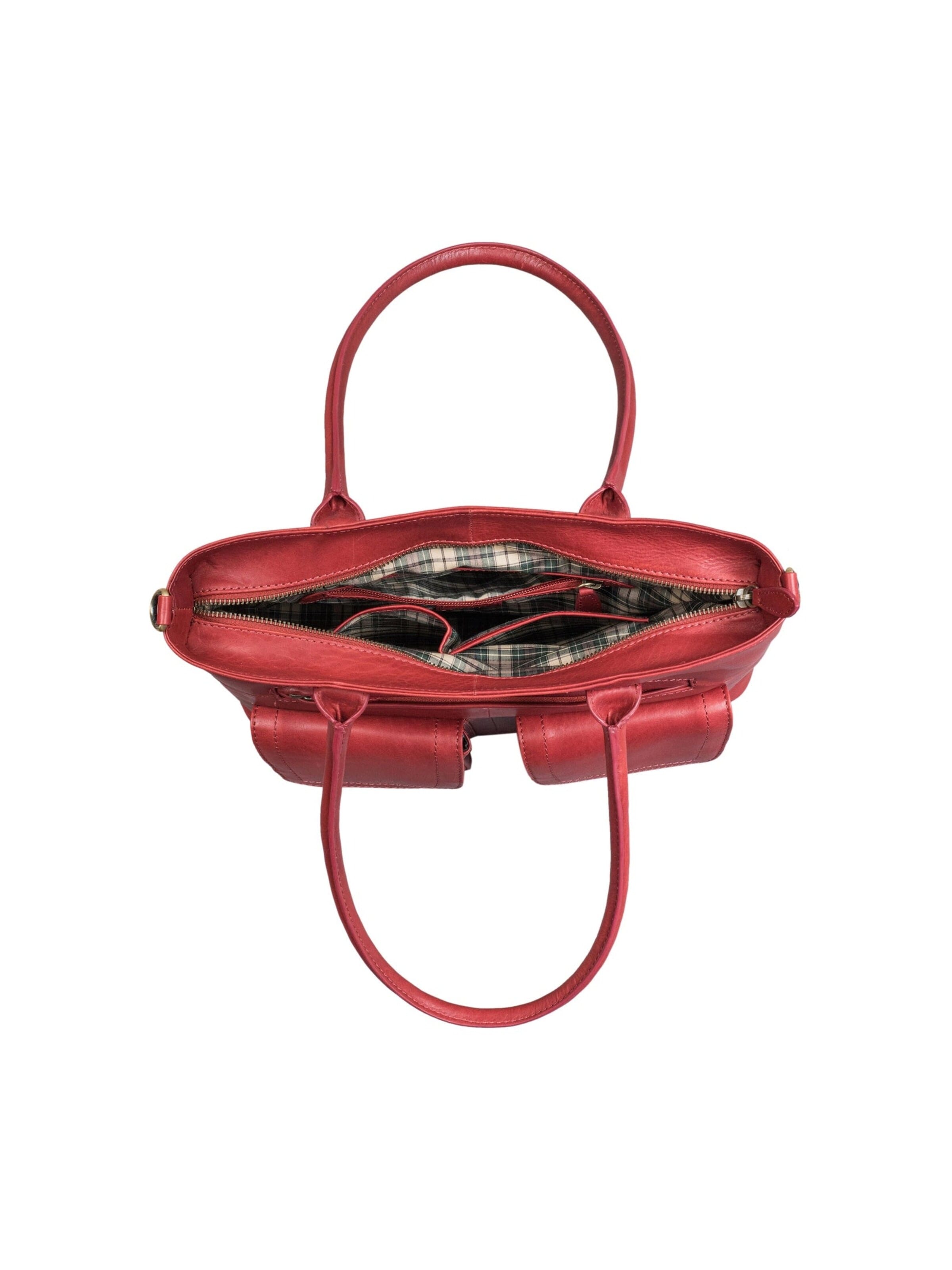 Benthill Handbag in Red
