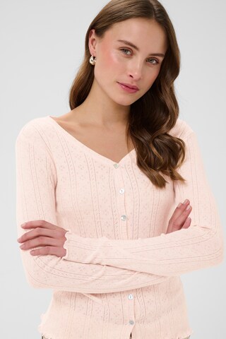 SAINT TROPEZ Kardigan 'Gru' – pink