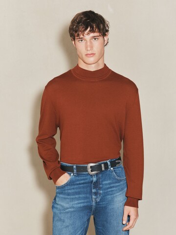 Next Pulóver - piros: elől