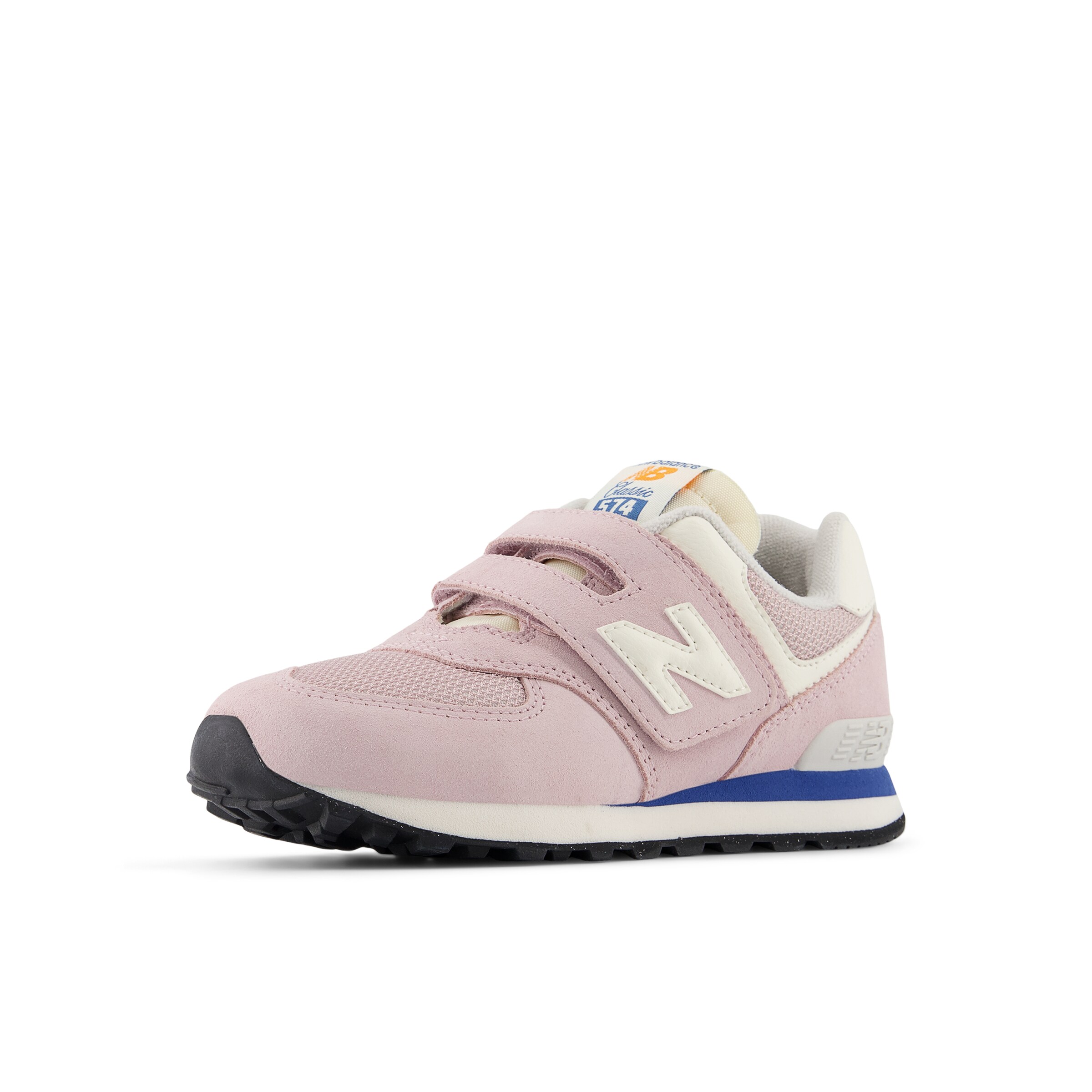 Baskets '574' new balance en rose : devant