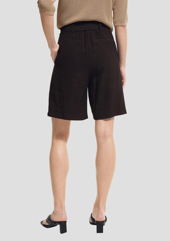 COMMA Loosefit Shorts in Schwarz: Rückseite
