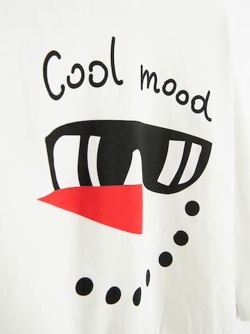 Cool Club Sweatjacke in Weiß