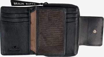 Braun Büffel Wallet 'Capri' in Black