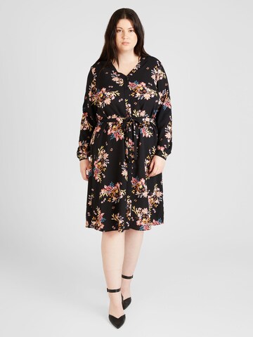 ONLY Carmakoma Shirt Dress 'LUX ELLIE LIFE' in Black