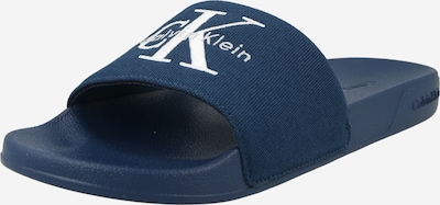 Calvin Klein Jeans Natikače s potpeticom 'ESS' u mornarsko plava / bijela, Pregled proizvoda