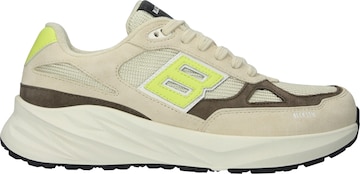 BLACKSTONE - Zapatillas deportivas bajas 'FLINT MOSS' en beige: frente