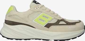 BLACKSTONE Låg sneaker 'FLINT MOSS' i beige: framsida