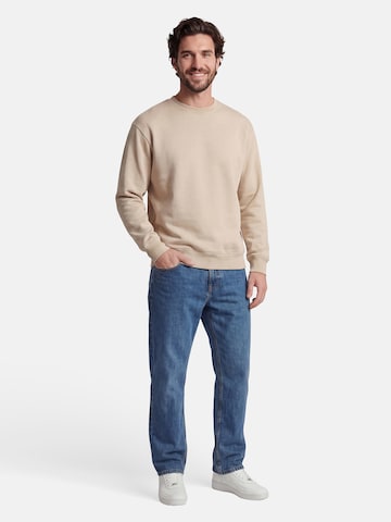 salzhaut Sweatshirt 'Floot' in Beige