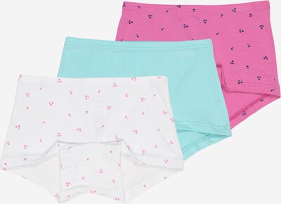 SCHIESSER Underpants in Navy / Turquoise / Pink / White, Item view