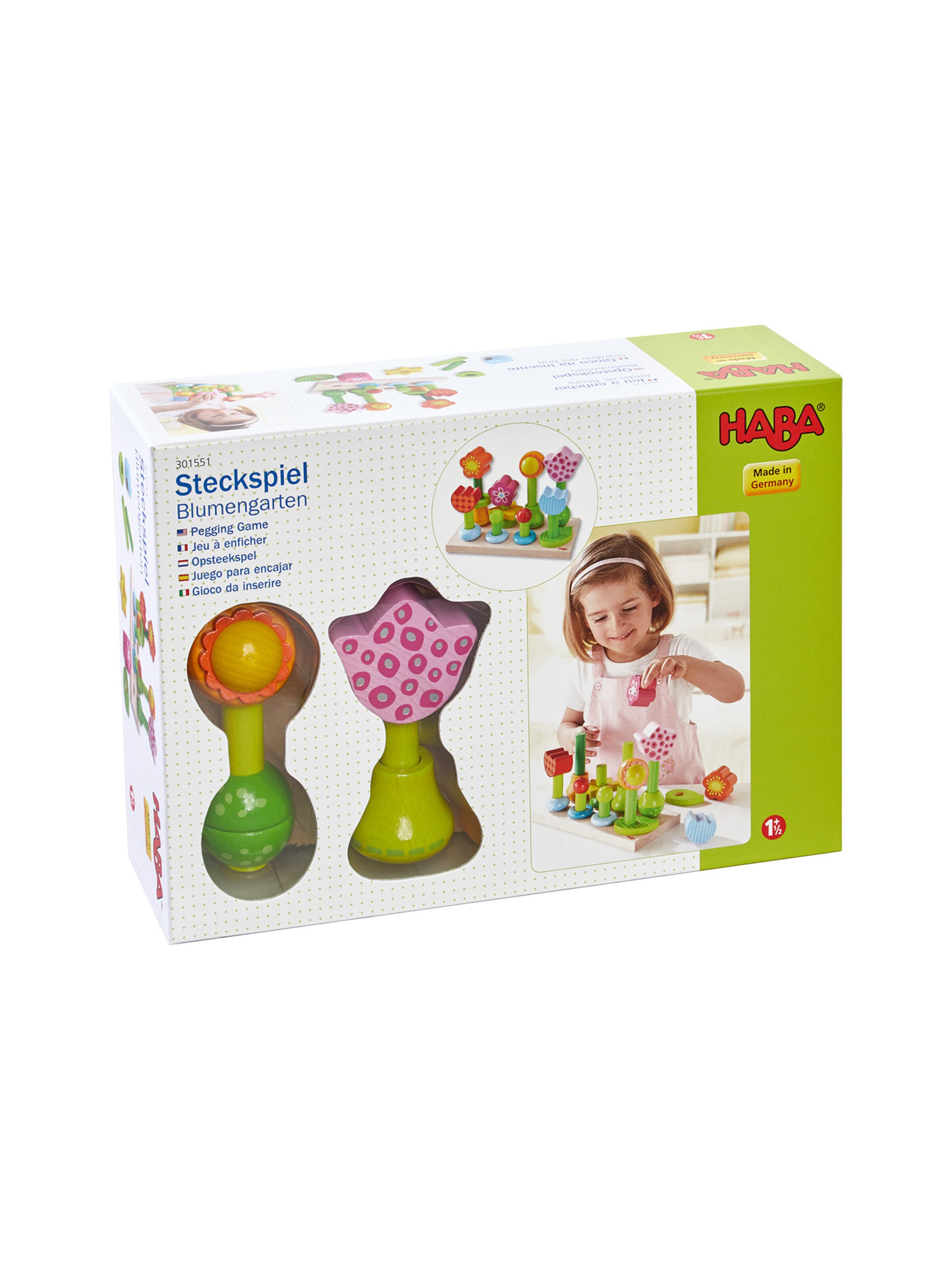 HABA Game ' Blumengarten ' in Mixed colors: front