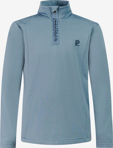 PROTEST Sports sweatshirt 'REWILLOWY JR' in Blue: front