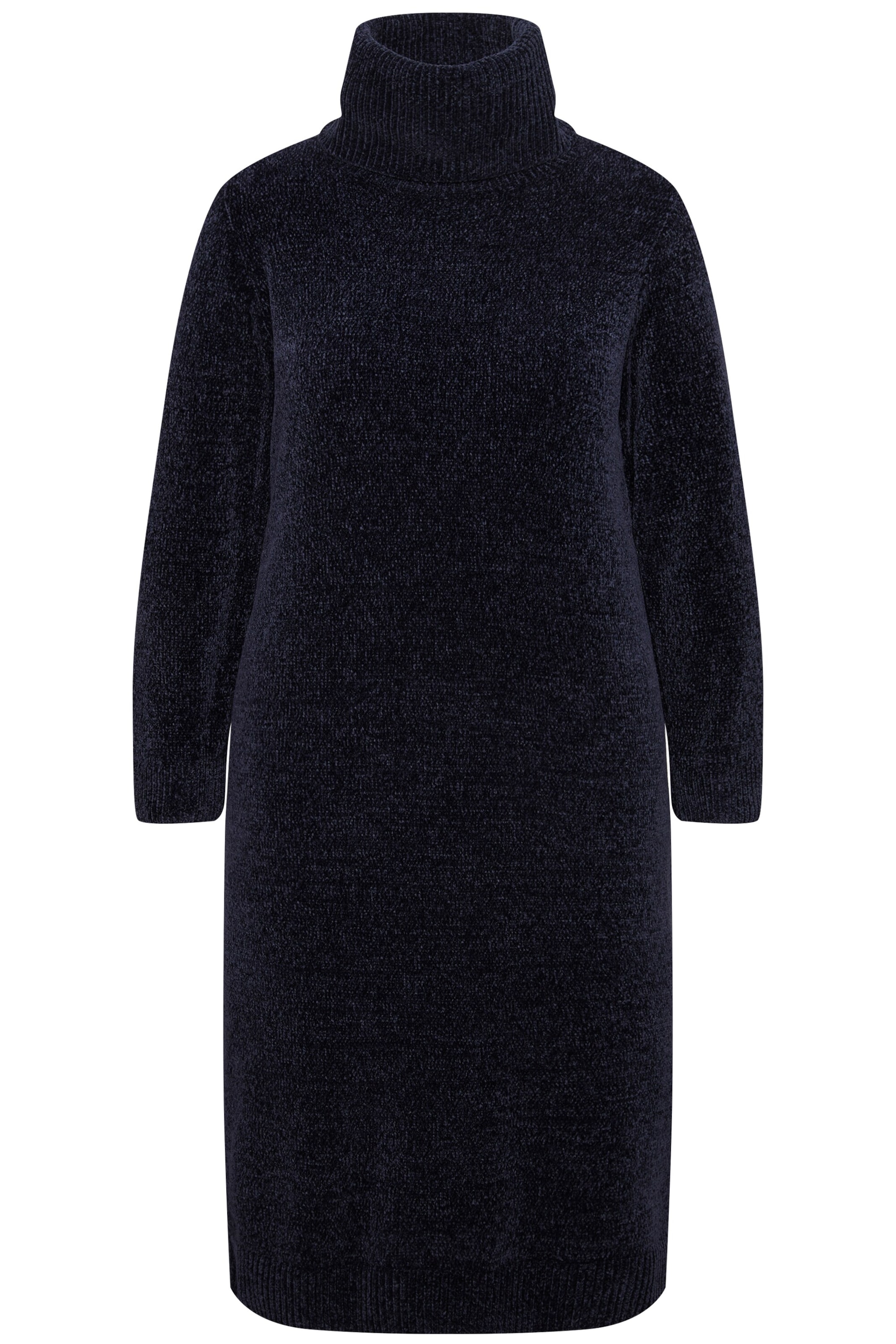 Robes en maille Ulla Popken en bleu : devant