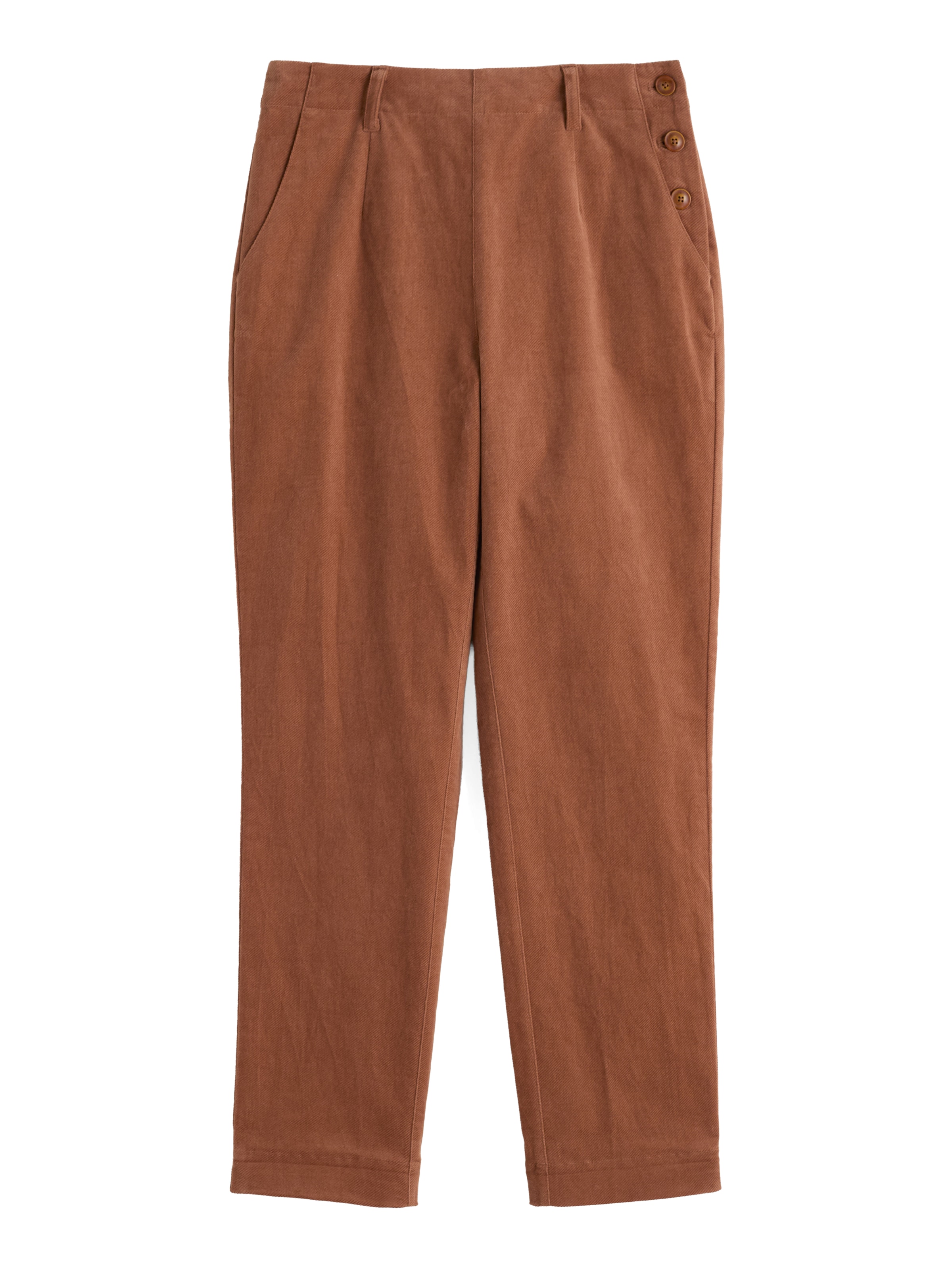 Seasalt Cornwall regular Bukser i brun: forside