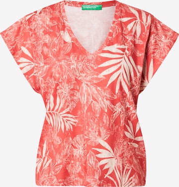 UNITED COLORS OF BENETTON Shirt in Orange: front