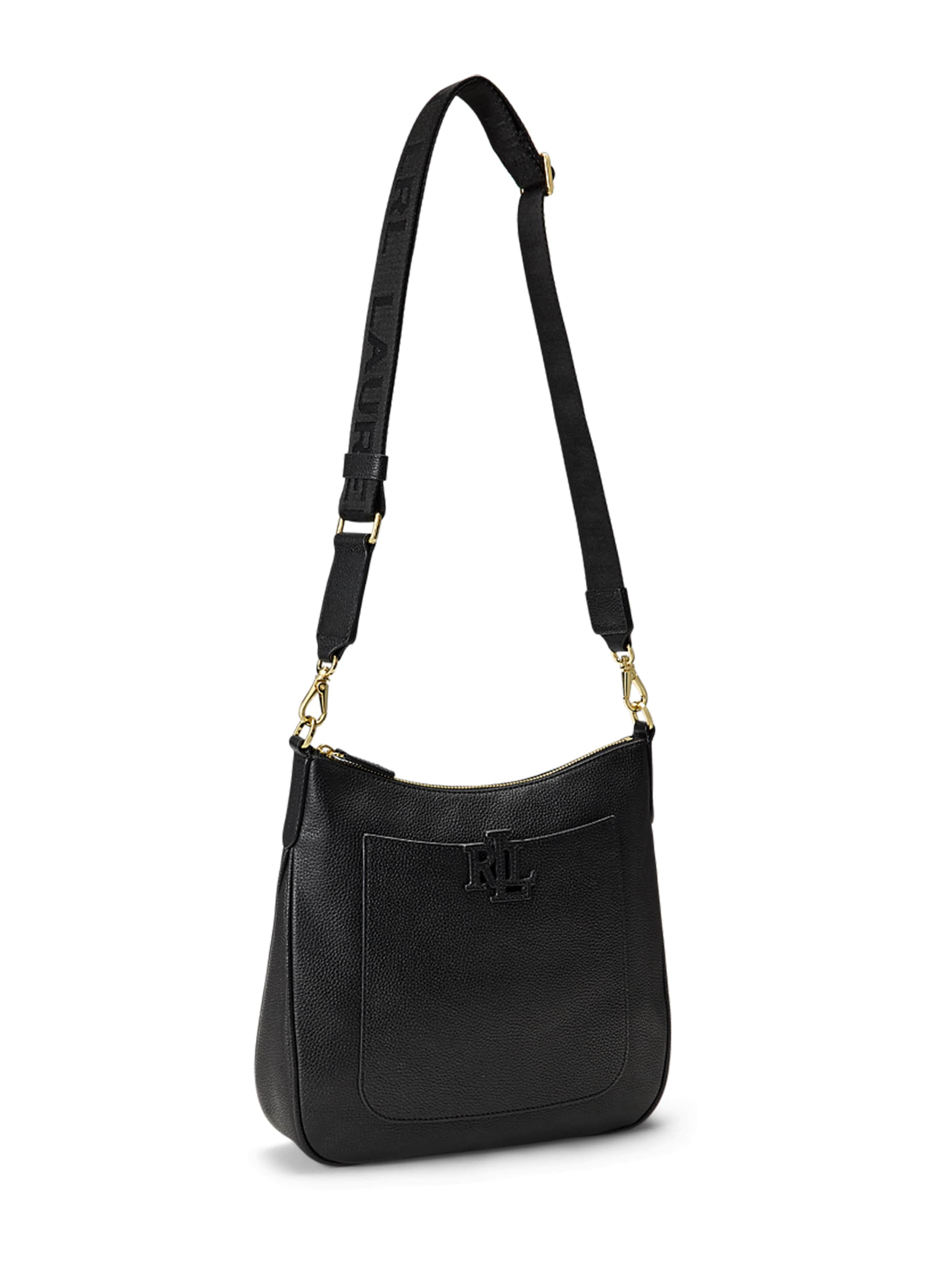 Lauren Ralph Lauren Tasche 'CAMERYN 27' in Schwarz: Vorderseite