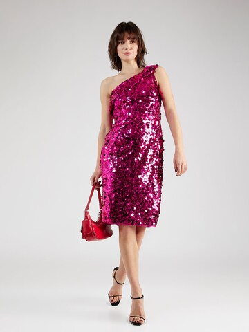 Adrianna Papell Cocktail Dress in Purple