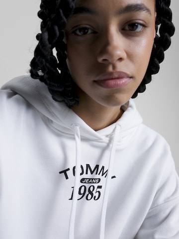 Sweat-shirt Tommy Jeans en blanc