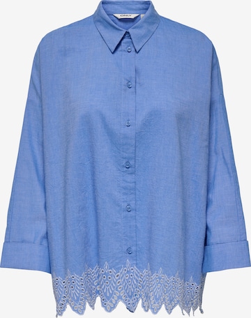 Camicia da donna 'ONLGRACES TULUM' di ONLY in blu: frontale