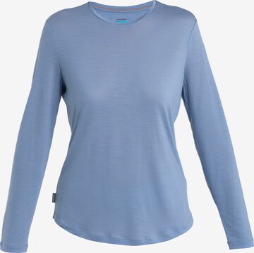 ICEBREAKER Performance Shirt 'Cool-Lite Sphere III' in Blue: front