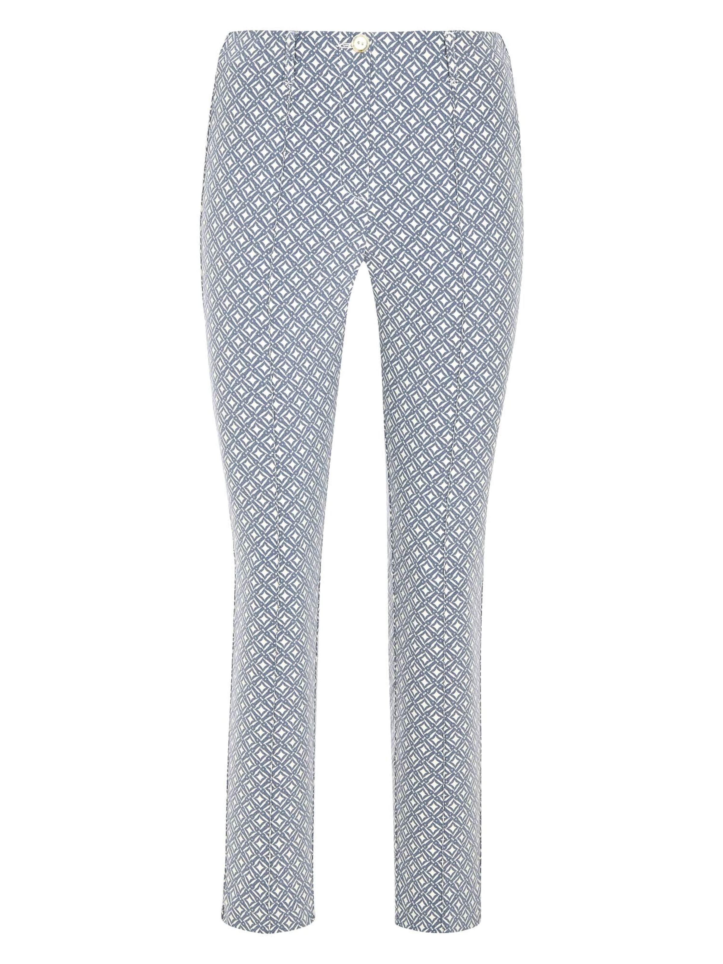 Skinny Pantalon MADELEINE en blanc : devant