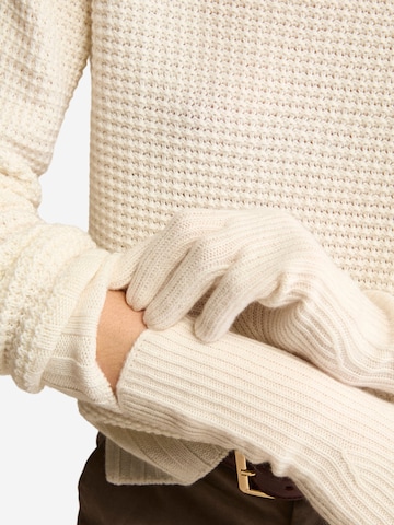 Il Lanificio Fingerhandschuhe‌‌‌‌ in Weiß