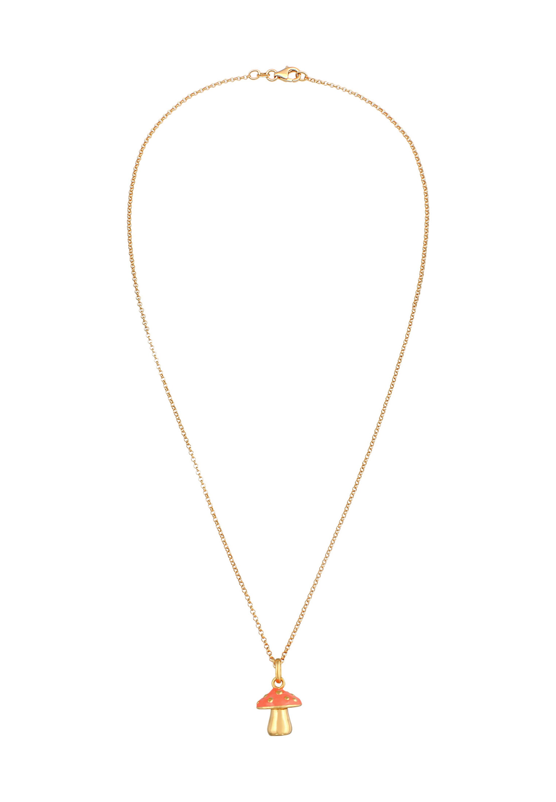 Chaîne 'Fliegenpilz' ELLI en or : devant
