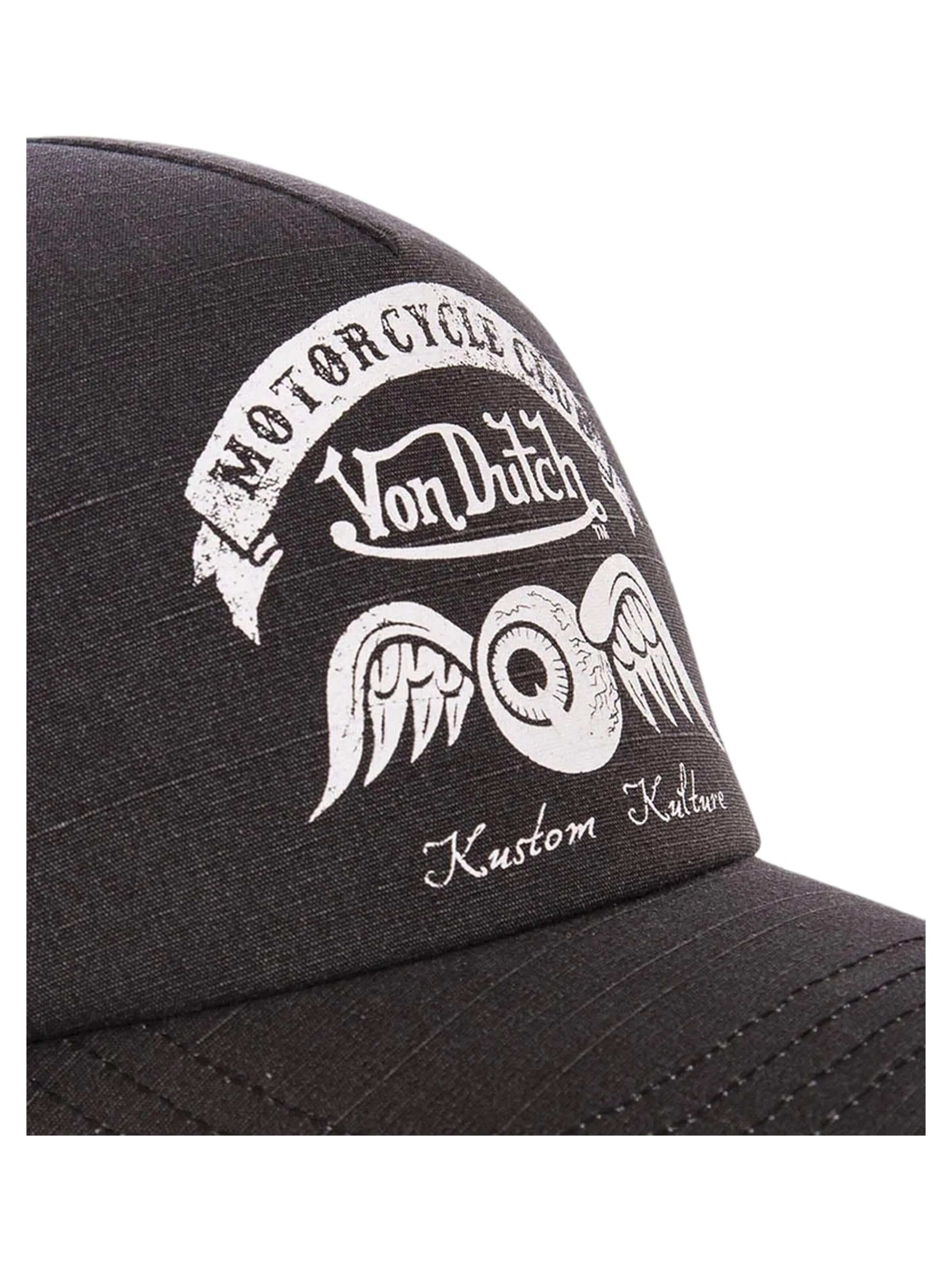 Von Dutch - Boné 'Gorra von dutch negra trucker basic logo' em preto