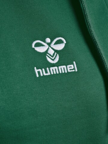 Hummel Athletic Zip-Up Hoodie 'GO 2.0' in Green