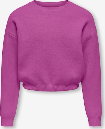 ONLY GIRLS Pullover 'KOGSUMMER' in Lila: Vorderseite