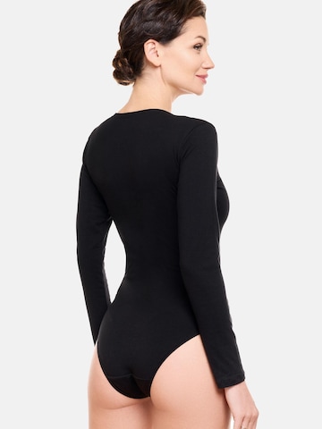 Evoni Bodysuit in Black