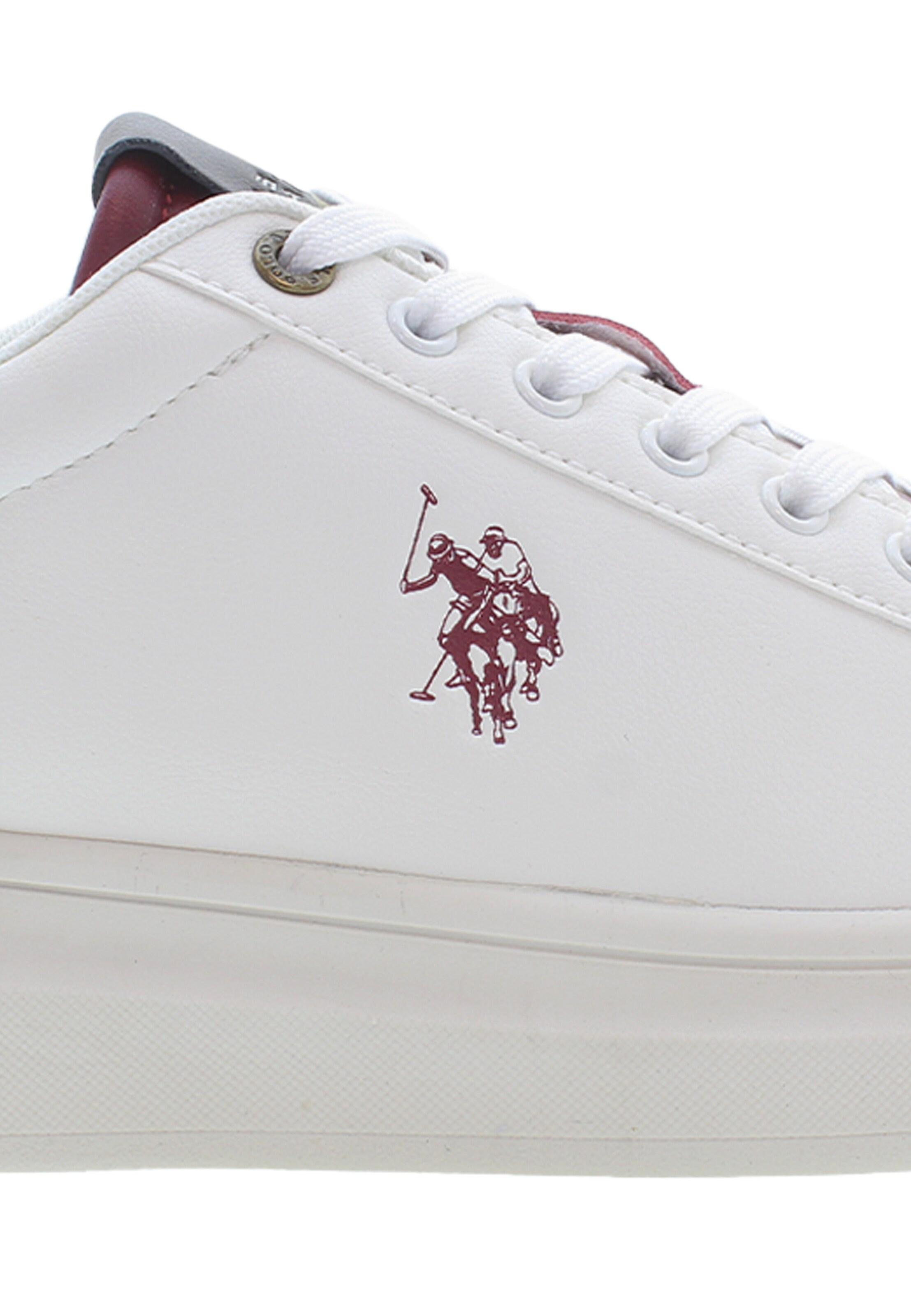 U.S. POLO ASSN. Platform trainers 'Cody001Mdy2' in White