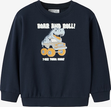 NAME IT Sweatshirt 'NMMVILDAR' in Blauw: voorkant