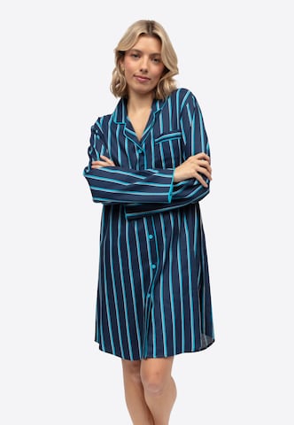 Cyberjammies Nachthemd 'Marina' in Blau: Vorderseite