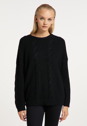 Pull-over myMo ROCKS en noir : devant