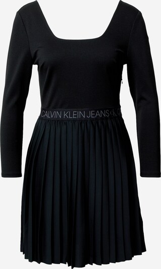 Calvin Klein Jeans Jurk in de kleur Grijs / Zwart, Productweergave