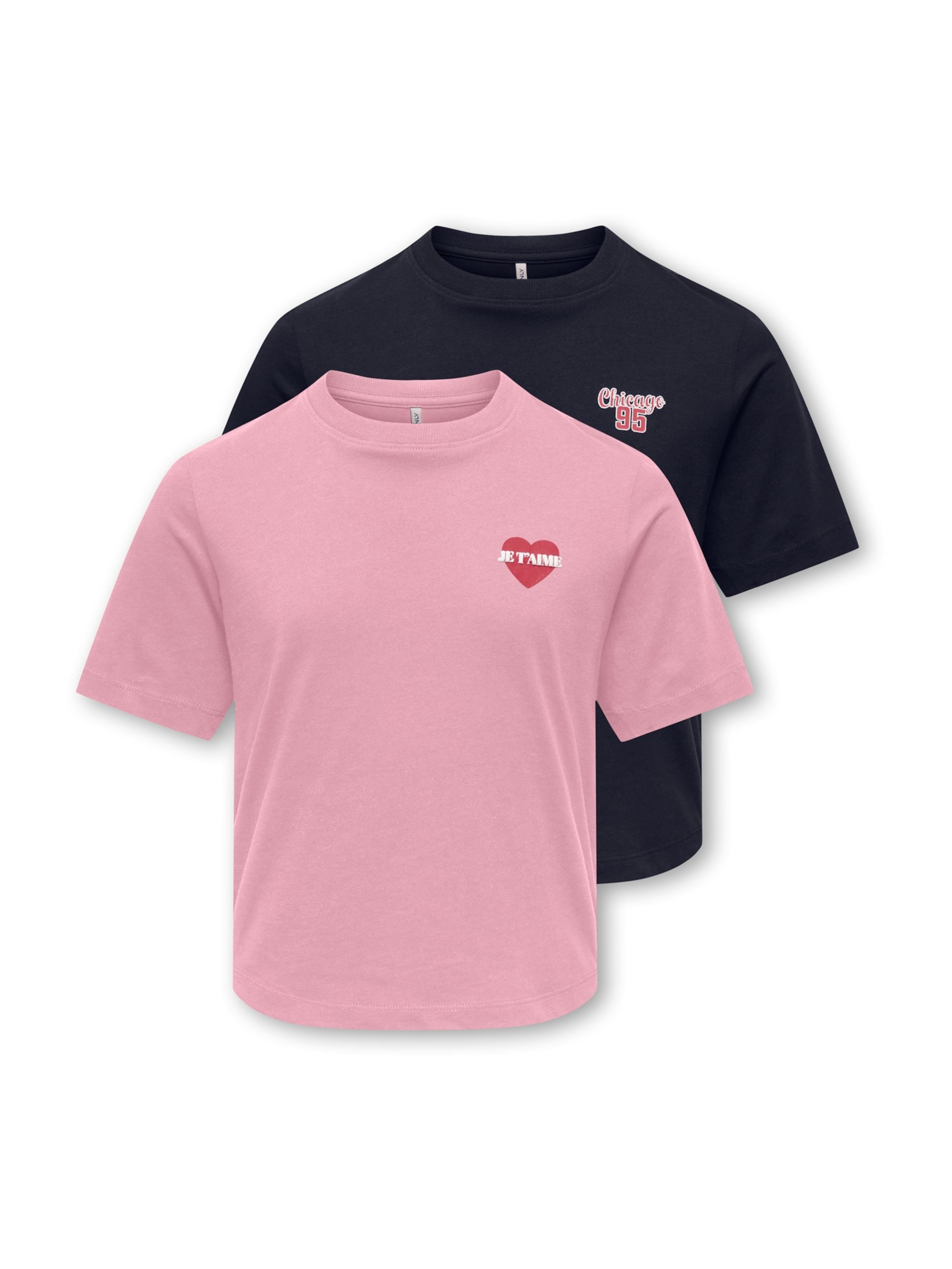 ONLY GIRLS T-Shirt 'KOGREX' in Blau: Vorderseite