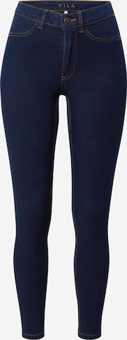 VILA Skinny Jeans pajkice | modra barva: sprednja stran