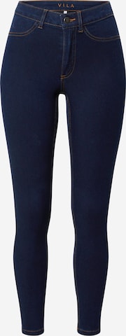 Skinny Jeggings VILA en bleu : devant