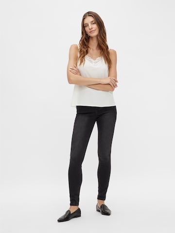 Skinny Jeans de la VILA pe negru