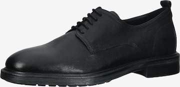 GEOX Lace-Up Shoes in Black: front