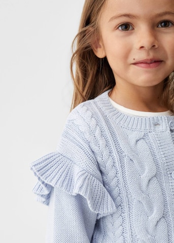 MANGO KIDS Strickjacke 'Tina' in Blau