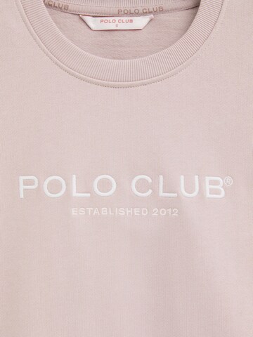 Polo Club Sweatshirt in Pink