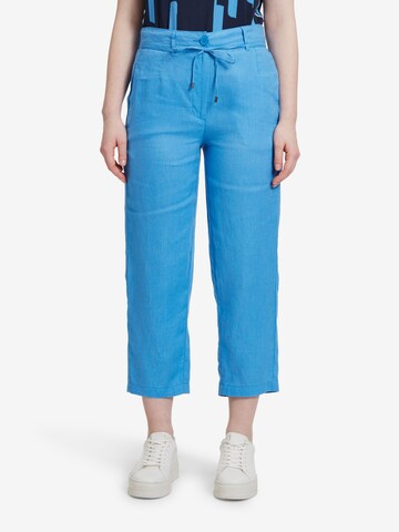 Betty & Co Loose fit Pants in Blue: front