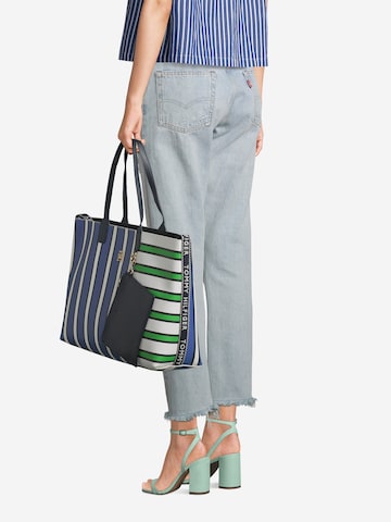 TOMMY HILFIGER Shopper in Blauw: voorkant